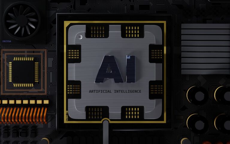 ai customer testing - a computer chip with the letter ai on it