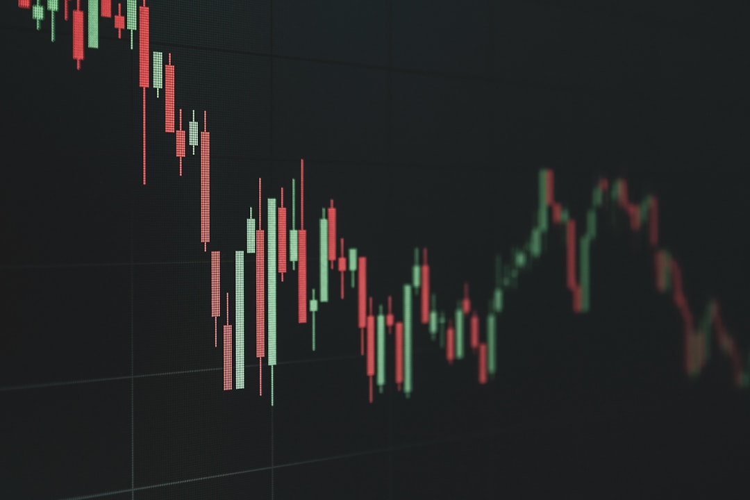 startup ipo summer - Stock market chart shows a declining trend.