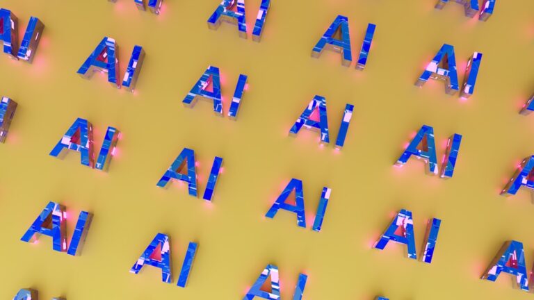 anthropic claude clone - the letters are made up of different colors