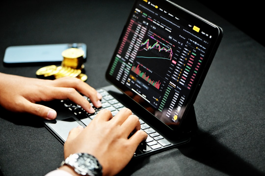 bitcoin miners ai - person using black laptop computer