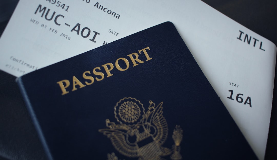 volume fca authorisation - passport booklet on top of white paper