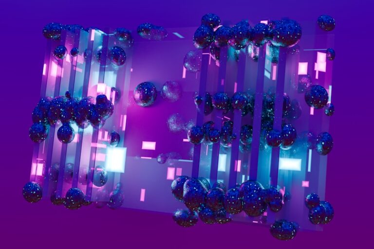 green hydrogen power solutions - A picture of a purple and blue object