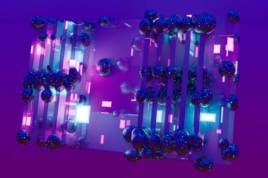 green hydrogen power solutions - A picture of a purple and blue object