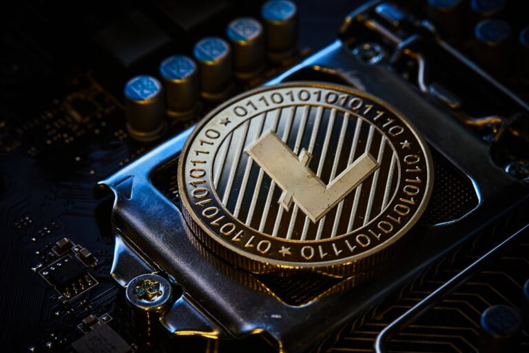 kyc compliance trends - a close up of a computer chip with a tick symbol on it