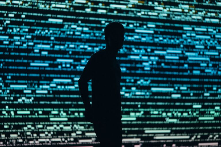 worst data breaches - silhouette photography of man