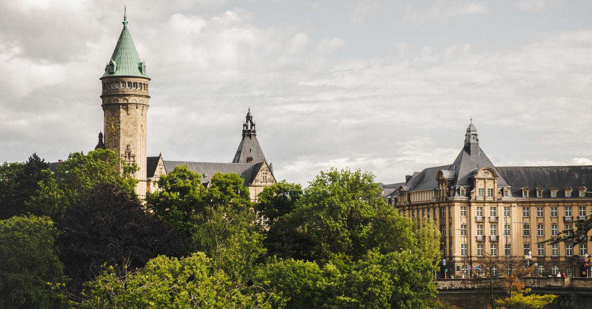 ripple casp licence - Historic architecture set against lush greenery in Luxembourg City.