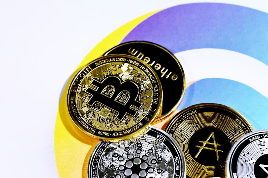 stablecoin structural flaws - a pile of bitcoins sitting on top of each other