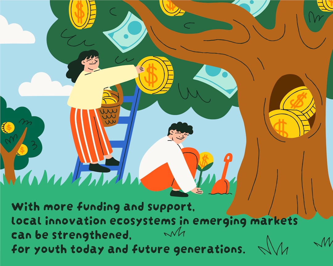 seedcamp new fund - A tree with money growing out of it