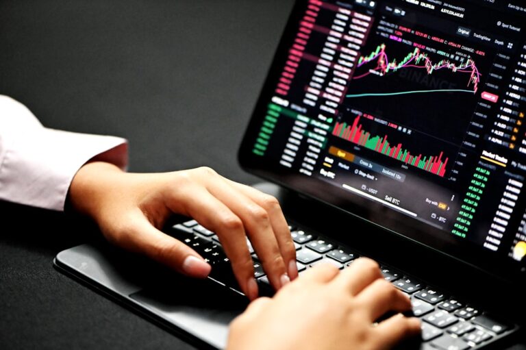 embedded finance guide - person using black laptop computer