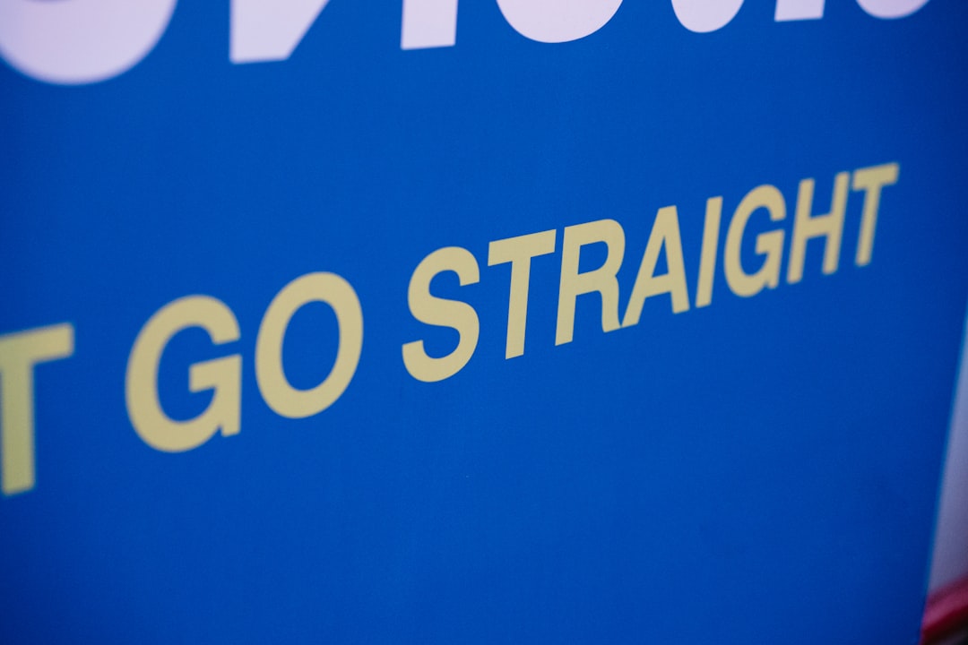 cfo trust prospects - a blue sign with white text