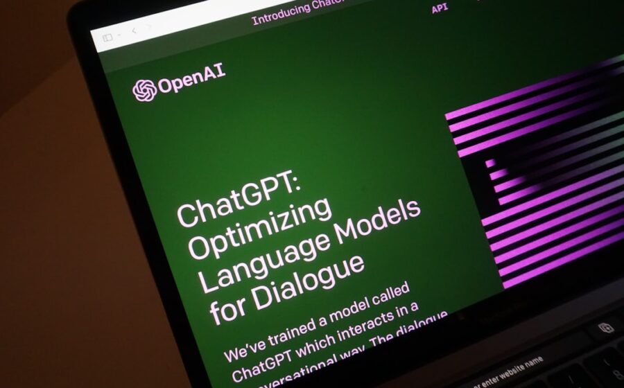 openai safety boss resigns - a computer screen with a web page on it