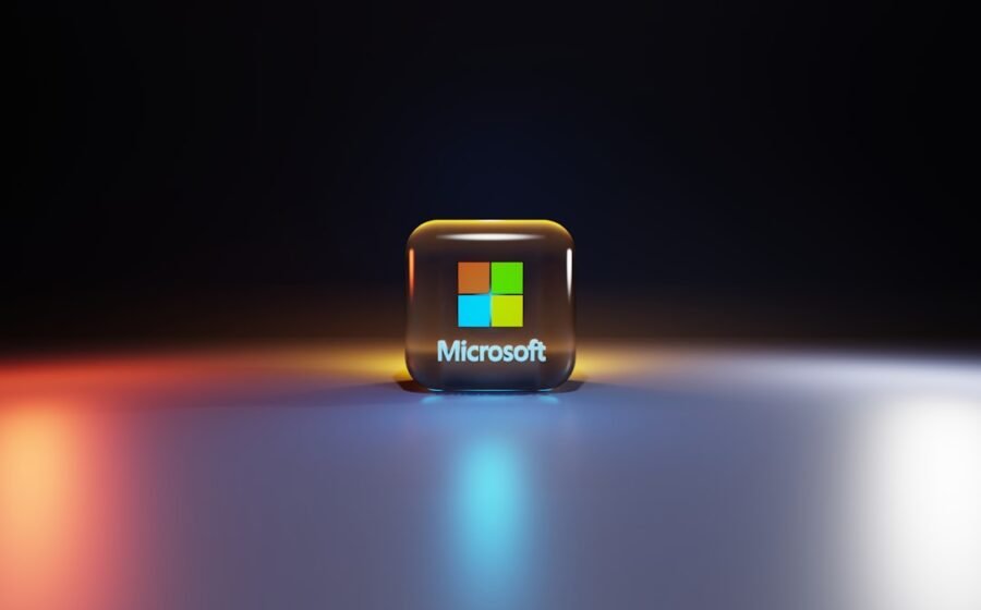 microsoft stock gain - a small electronic device