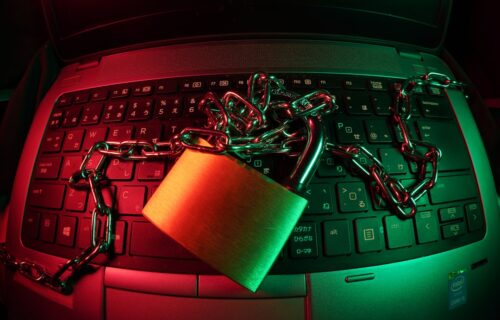 nayax hacked refuses ransom - brown padlock on black computer keyboard