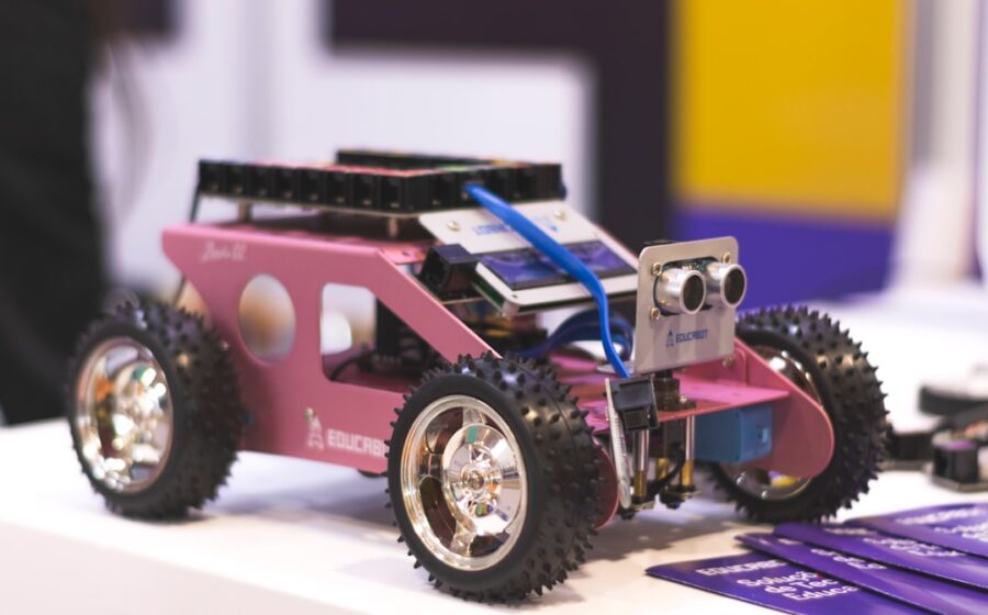 fcc import block - pink car toy