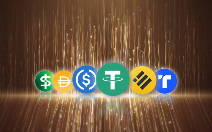 stablecoins reshape finance - a group of numbers