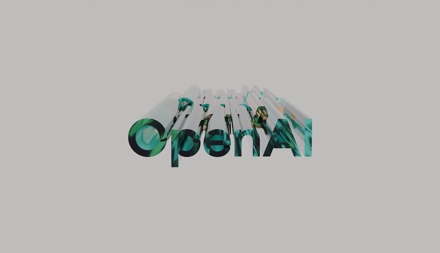 upstart occ approval - Openai logo with green and white cylindrical letters.