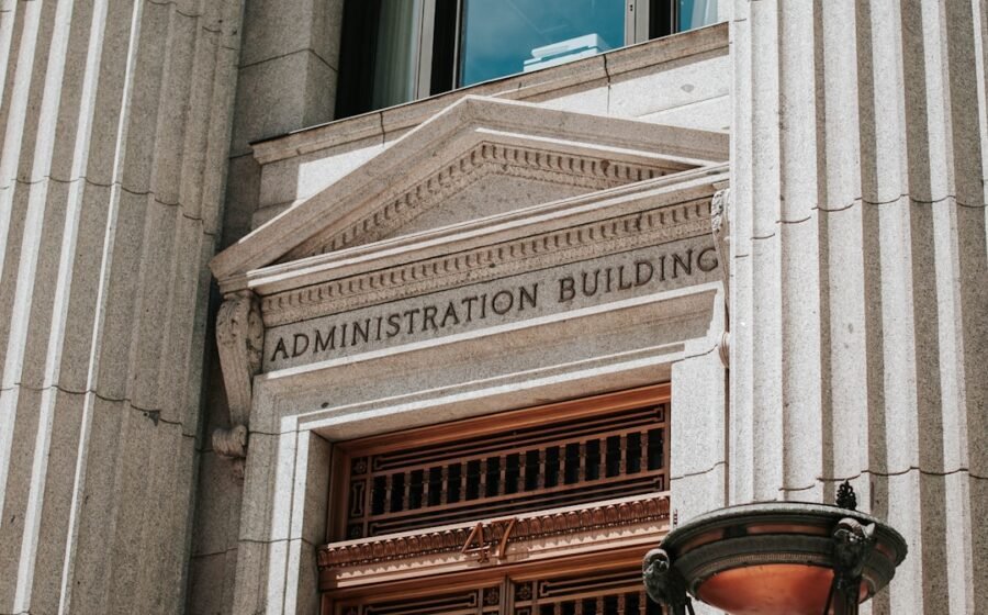 community bank leverage ratio - brown and white concrete building