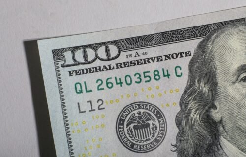 treasury department activism - Close-up of a one hundred dollar bill
