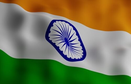 india tokenized bonds - the indian flag is waving in the wind