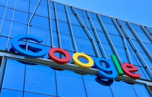 barret zoph google - the google logo is displayed on the side of a building