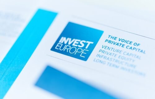 moneris sale - Invest europe logo and private capital document.