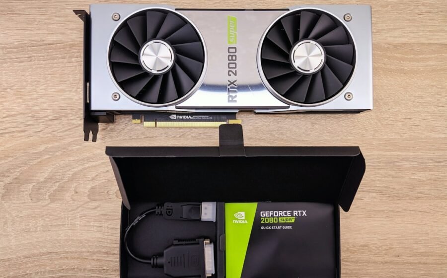 nvidia ai boom - a black electronic device