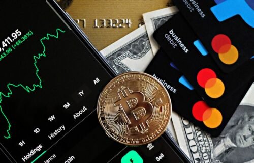 paypal stripe sale - A dynamic image showcasing Bitcoin, credit cards, and financial apps for investment enthusiasts.