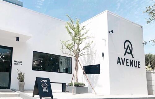 ai startups china - a white building with a tree in front of it