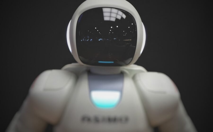 perplexity ai ban - white robot wallpaper