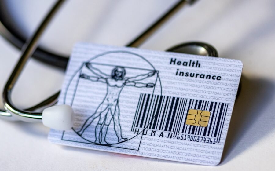 ai insurance claims - a card with a drawing of a person on it