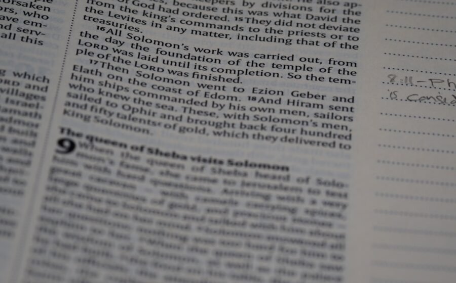 a close up of a page of a book